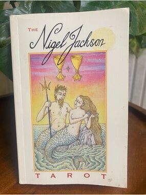 MEDIEVAL ENCHANTMENT-RARE 1st Ed. 2000 NIGEL JACKSON TAROT Book Only